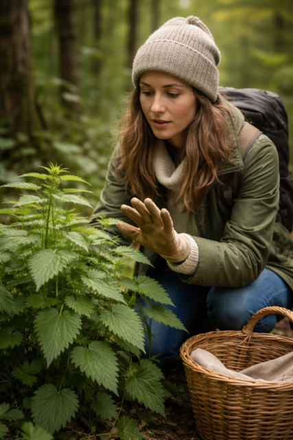 ortie symbole de force et d'apprivoisement